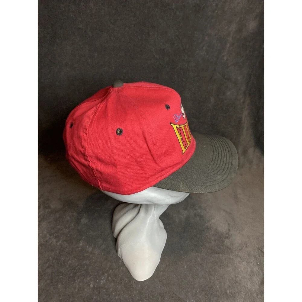 Vintage 90s McDonald's Racing Team Hat Bill Elliot 94 Promotional Snapback Red